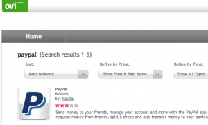 ovi-paypall-search