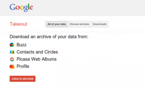google-takeout