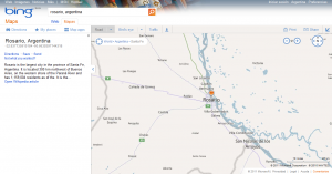 Microsoft cambia la interface de Bing Maps