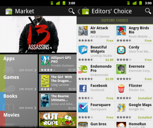 Películas y libros, lo nuevo en el Android Market
