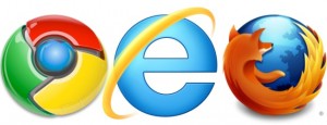 Firefox-Chrome-Internet Explorer
