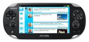 Aplicación de Twitter para PlayStation Vita.