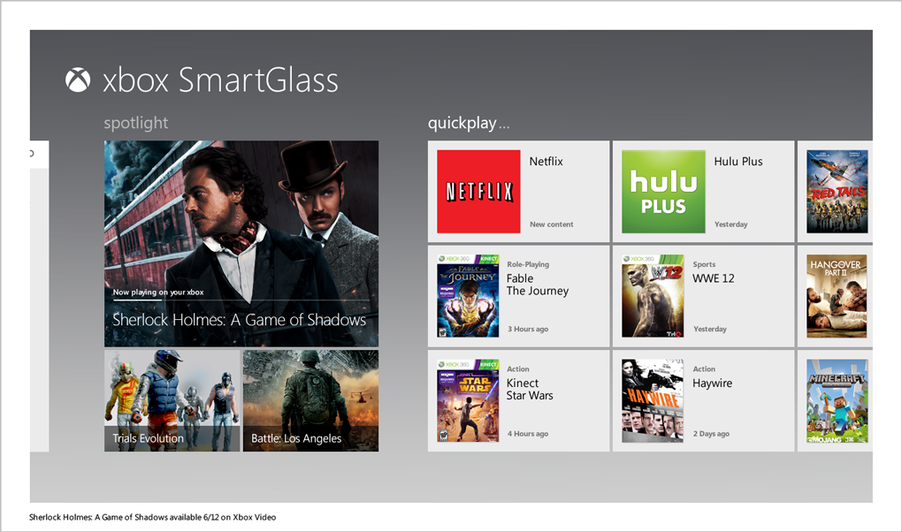 [E3 2012] Microsoft presentó Xbox SmartGlass | ElGeek