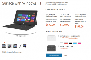 Microsoft Surface RT Disponible Para La Reserva En 8 Pa ses ElGeek