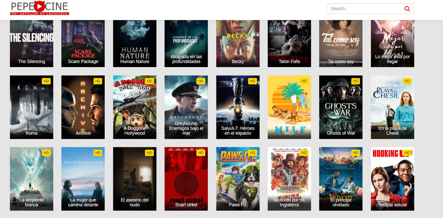 Las mejores paginas para ver películas ElGeek